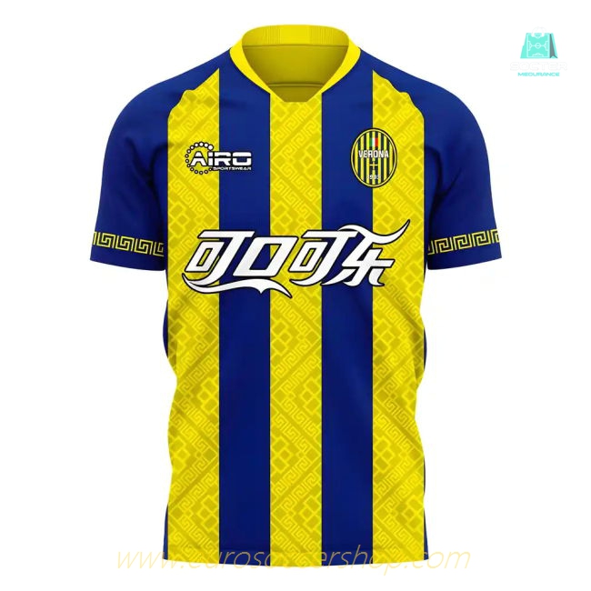 Hellas Verona 2025-2026 Home Concept Football Kit (Airo) - Baby