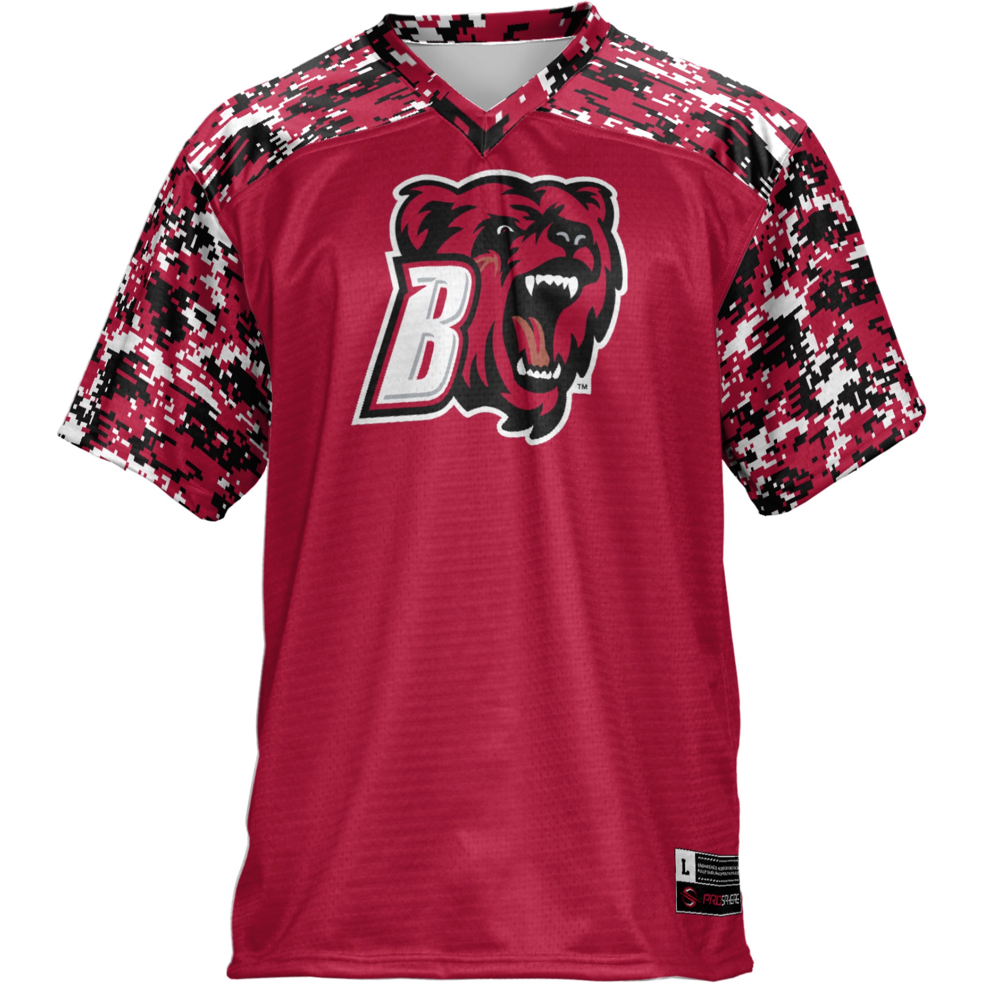 Bridgewater State Bears GameDay Greats Football Jersey - Red