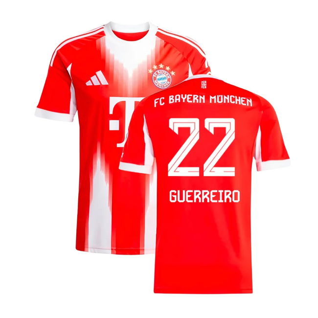 Premium 2025-2026 Bayern Munich Home With Vintage Design