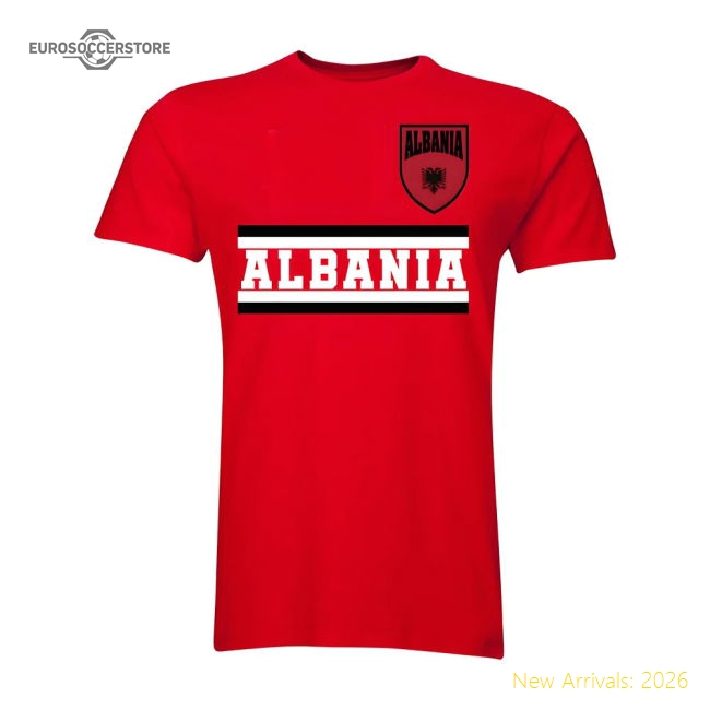 Albania Core Football Country T-Shirt (Red)
