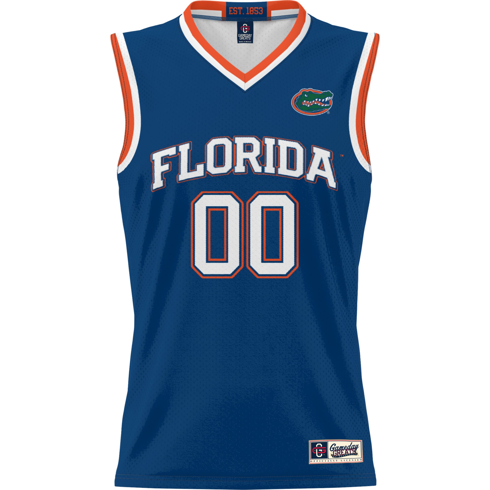 [DDG] Florida Gators GameDay Greats Unisex Lightweight NIL Pick-A-Player Women's Basketball Jersey - Royal