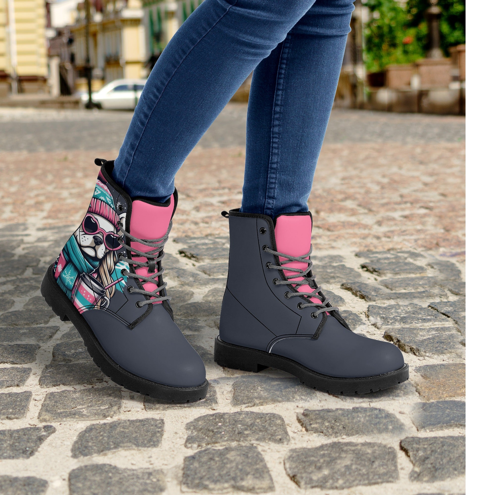 Premium Comfortable Stella - Leather Boots for Street Style Stylish