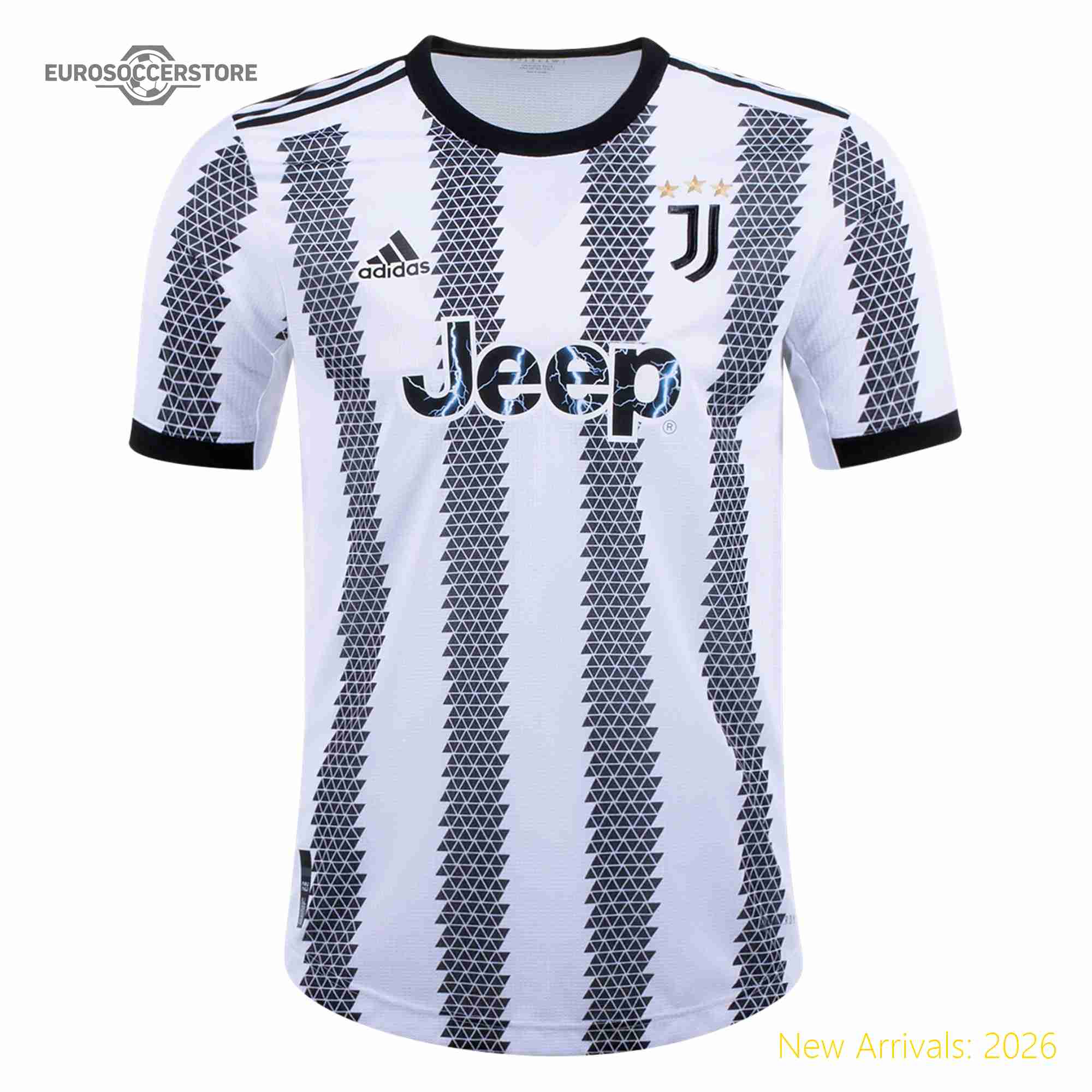 Club Approved Durable Men Juv Football Star Home Jersey 2023
