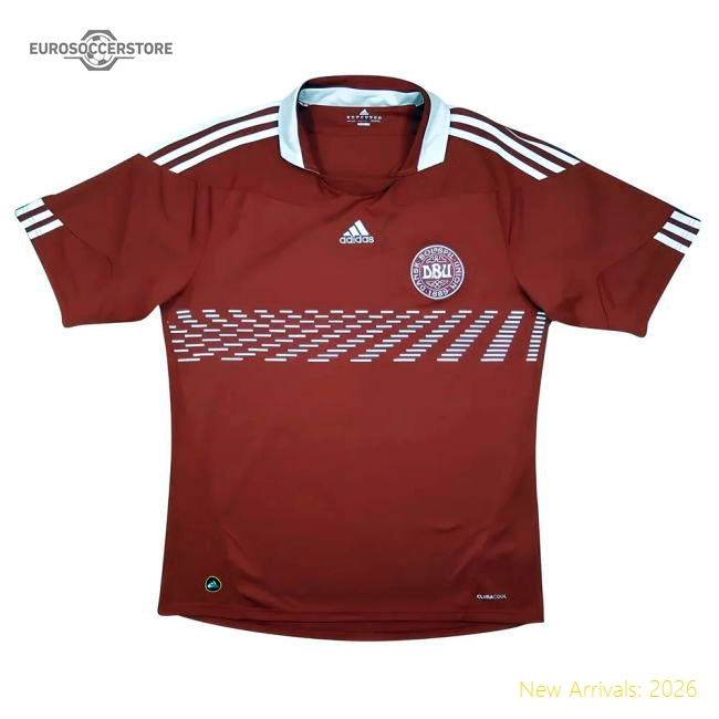Denmark 2010-2011 Authentic Home Shirt (den) Contemporary