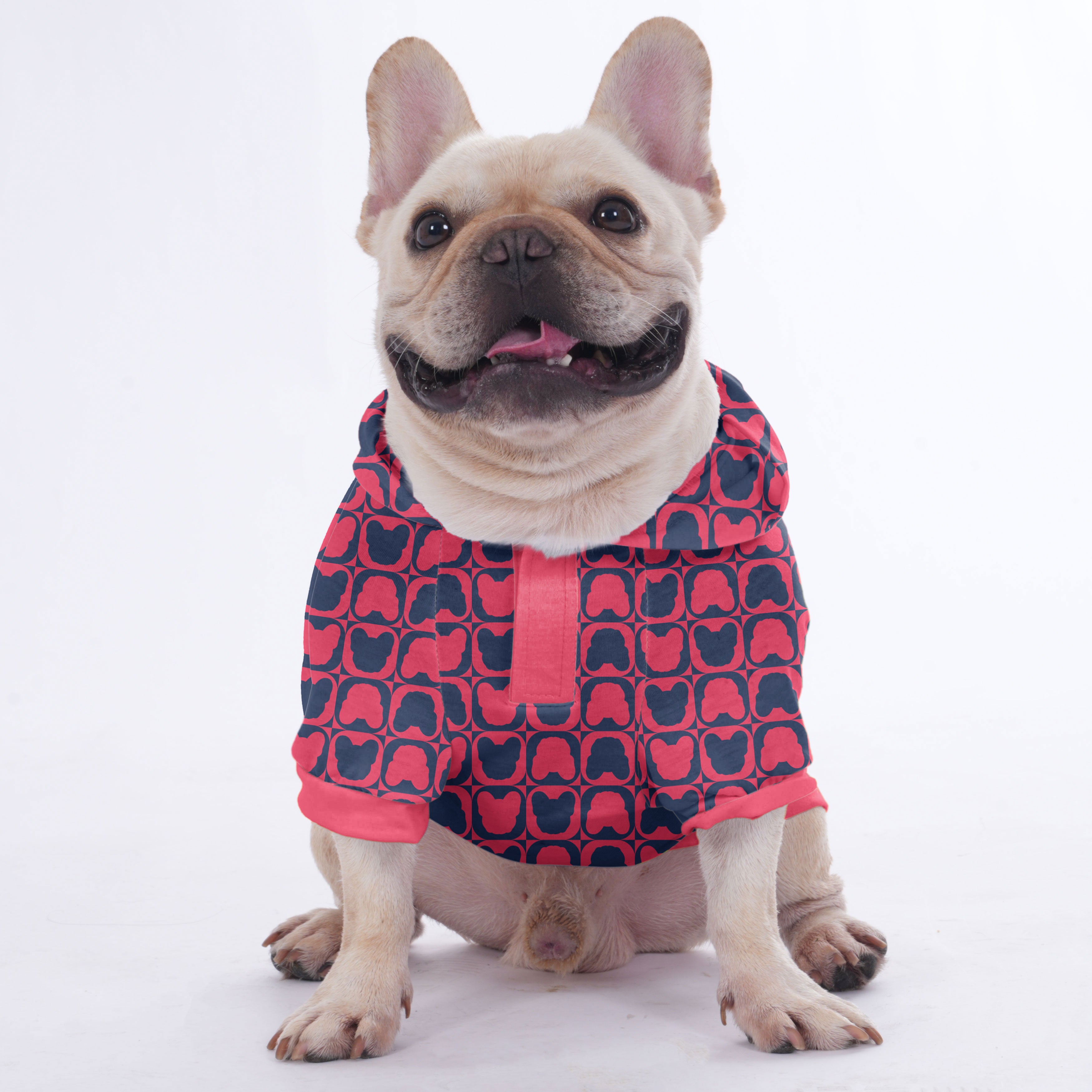 French Bulldog Bowie Hoodies For French Bulldog | Frenchie Shop