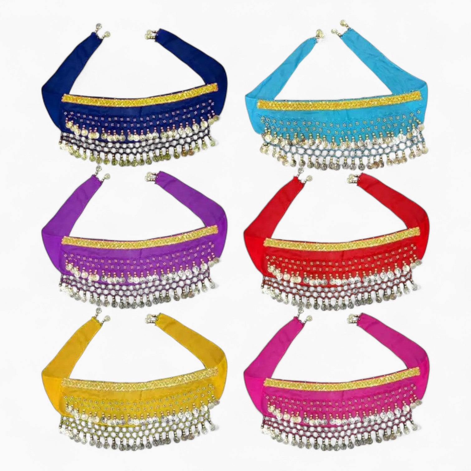 French Bulldog Zestara Frenchie Belly Dance Costume – Sparkling Sequin