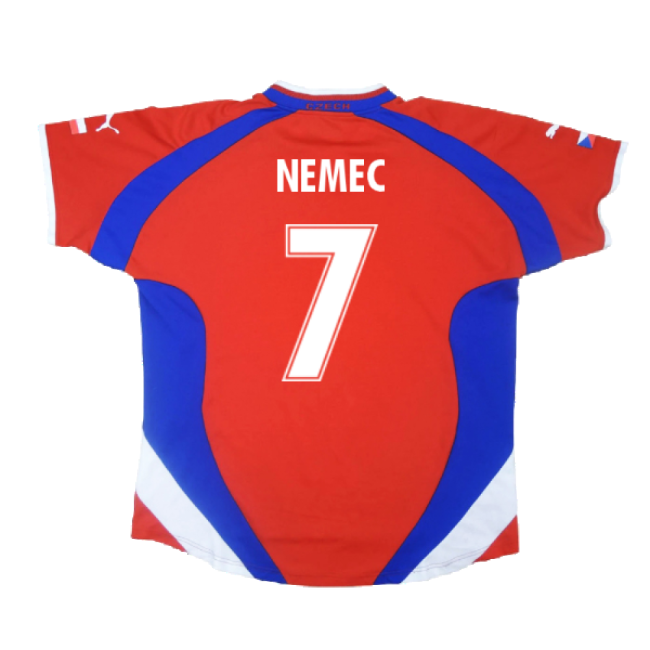 Official Czech Republic 2024-2025 Home Shirt - Moisture-management