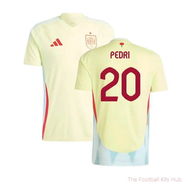 2024-2025 Spain Away Shirt (Pedri 20)