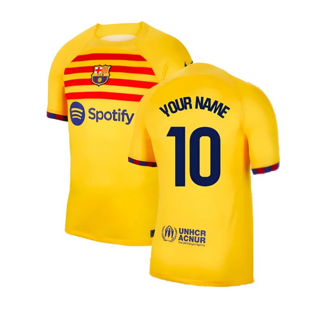 23-24 Barca Shirt (2023) Jersey Jersey Jersey - Game - Top- Tech
