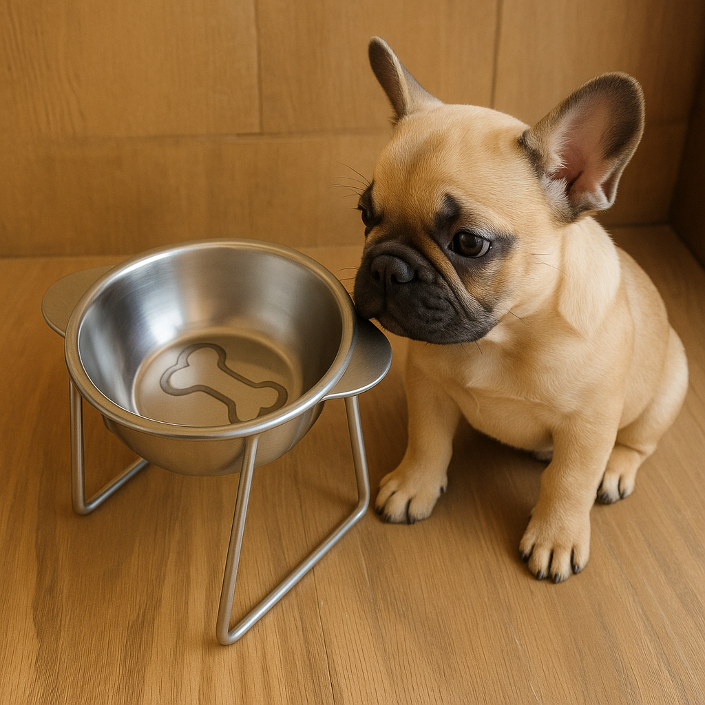 French Bulldog French Bulldog Food Water Bowl – Anti Slip Durable