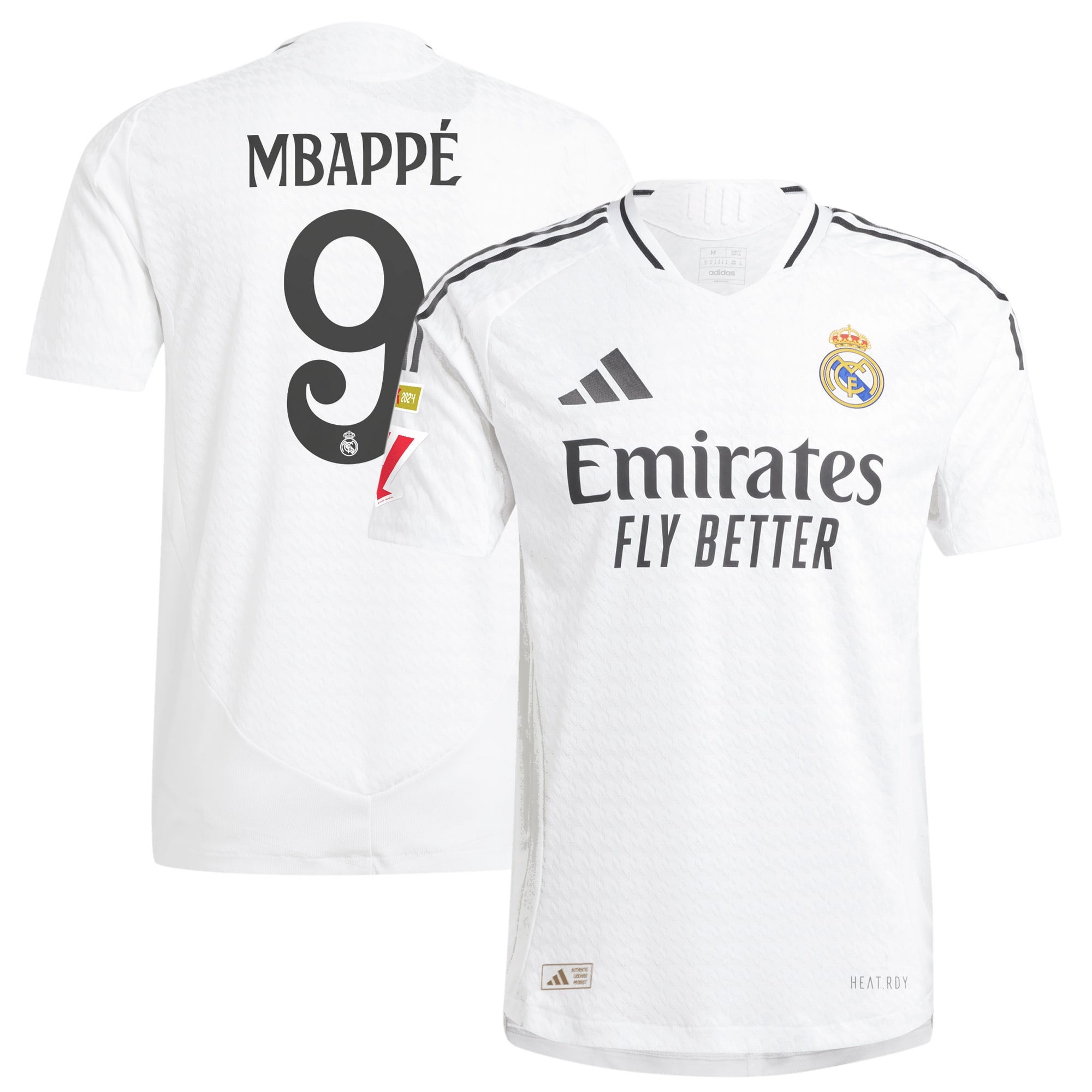 Real Madrid Men's 2024 Breathable Authentic - Official Merchandise -