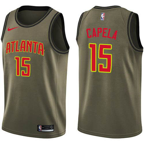 ATL Green Nike A. Hawks #15 NBA Jersey Premium Quality NBA Fan Apparel