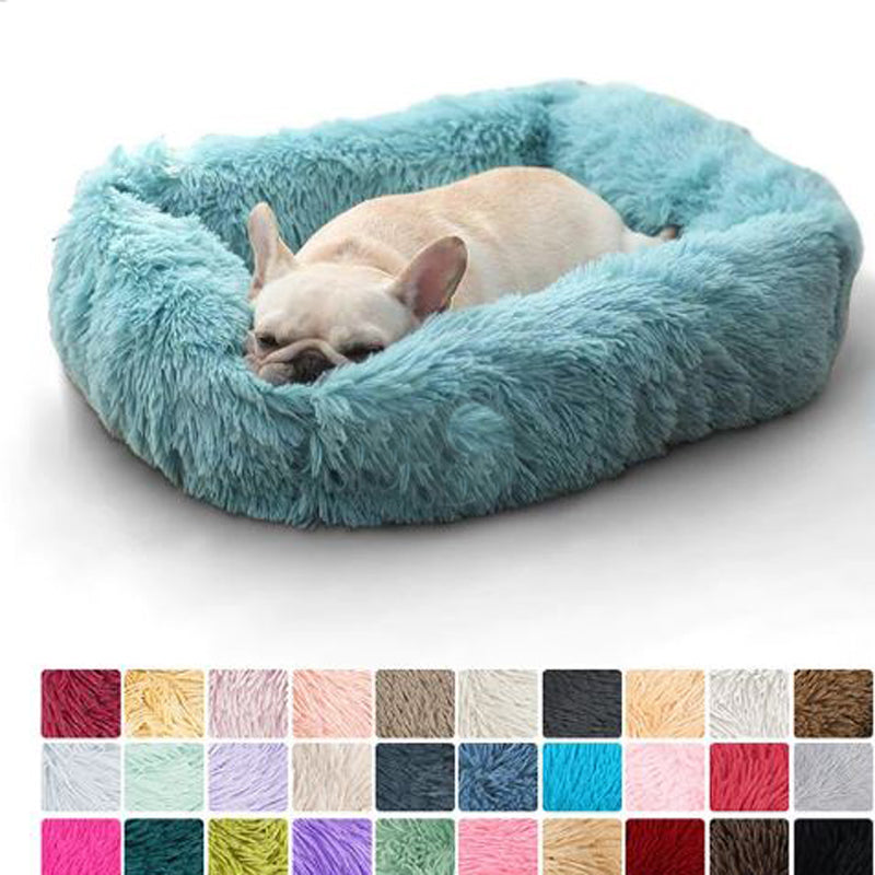 Indoor-Play Pawsrest Premium Rectangle French Bulldog Bed for Training