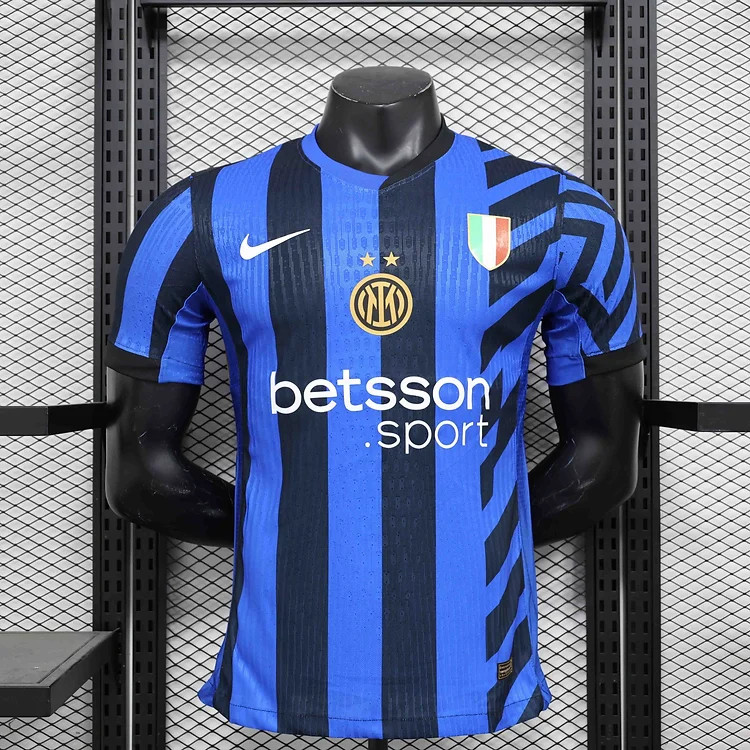 Genuine Breathable Authentic 2425 Inter Milan Home Match Shirt