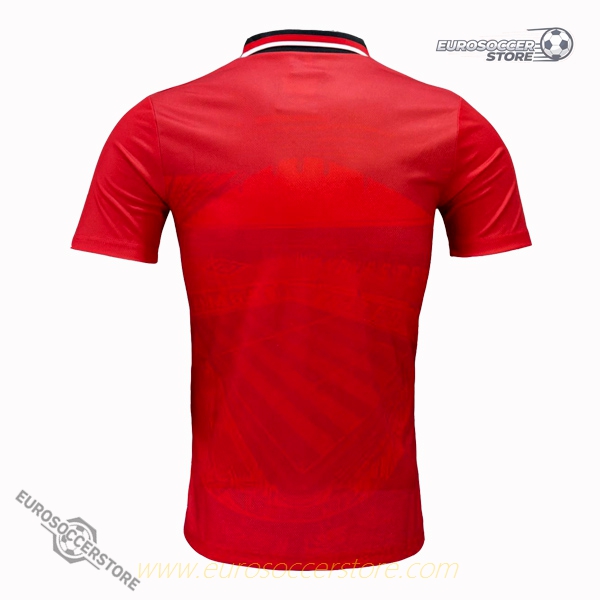 Vintage Home Jersey of Manchester United from the 1994-1996 Season