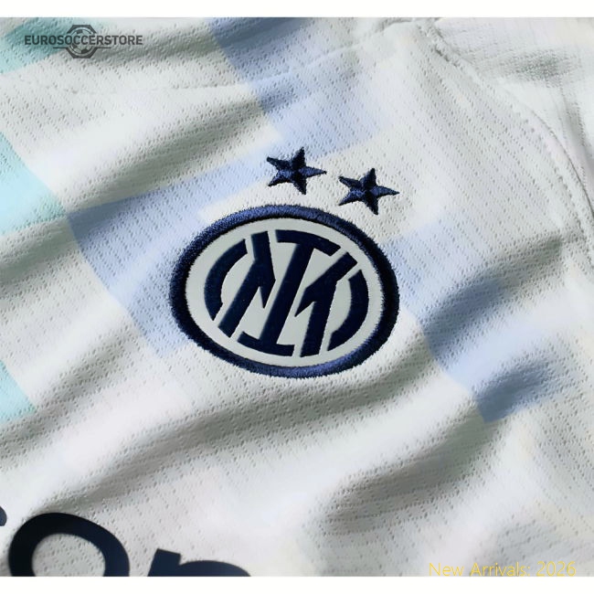 Popular 2025-2026 Inter Milan Away Mini Kit (Barella 23)