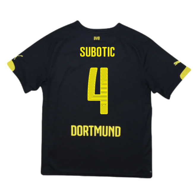 Genuine Borussia Dortmund 2014-16 Away Shirt ((Excellent) S) (Subotic