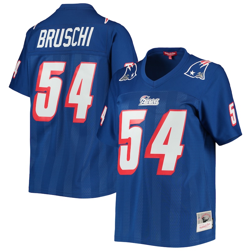 None Tedy Bruschi NE Patriots Genuine Game-Day Essential Football Appa