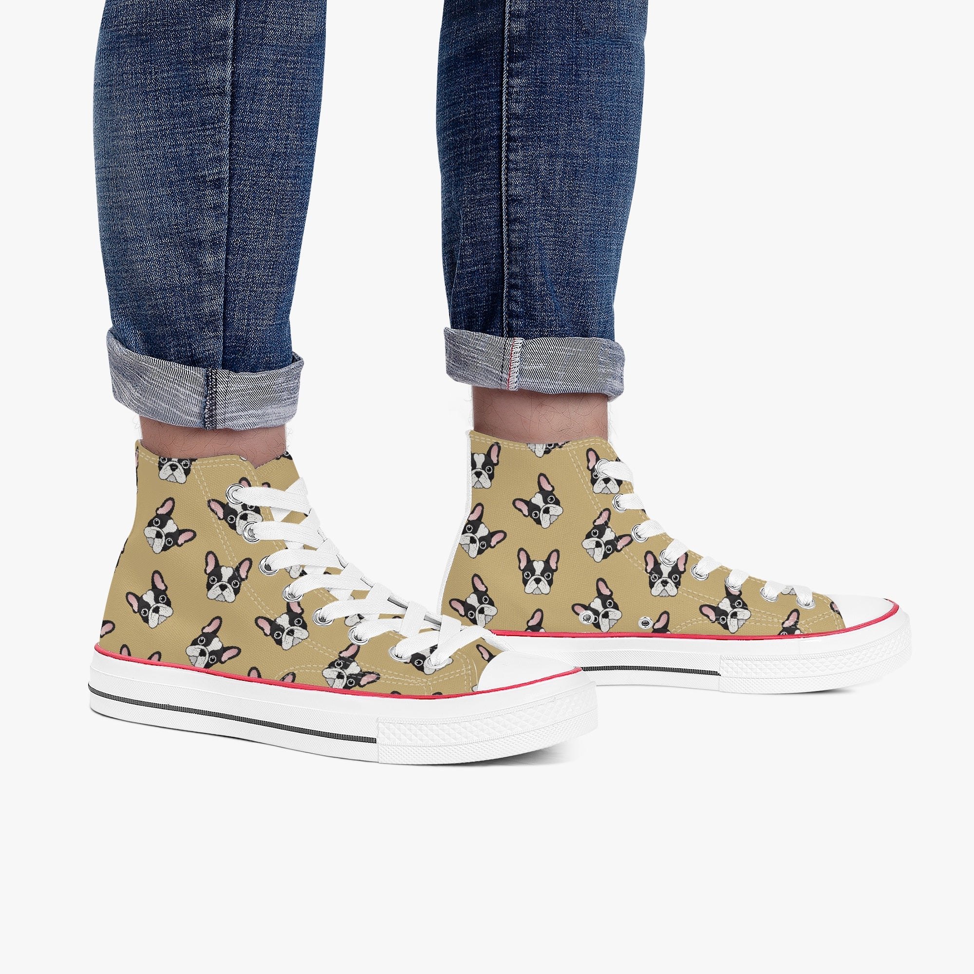 Pete - High-Top Canvas Shoes