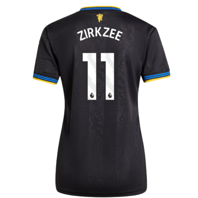 2025-2026 Man Utd Authentic Third Jersey (Womens) (Zirkzee 11)