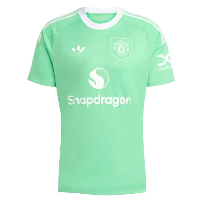 2025-2026 Man Utd Third Goalkeeper Kit (Green) (Your Name)
