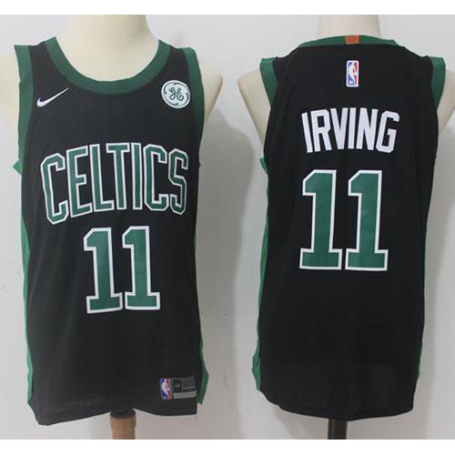 BOS #11 Kyrie Irving Performance 2024 Statement NBA Jersey - Black