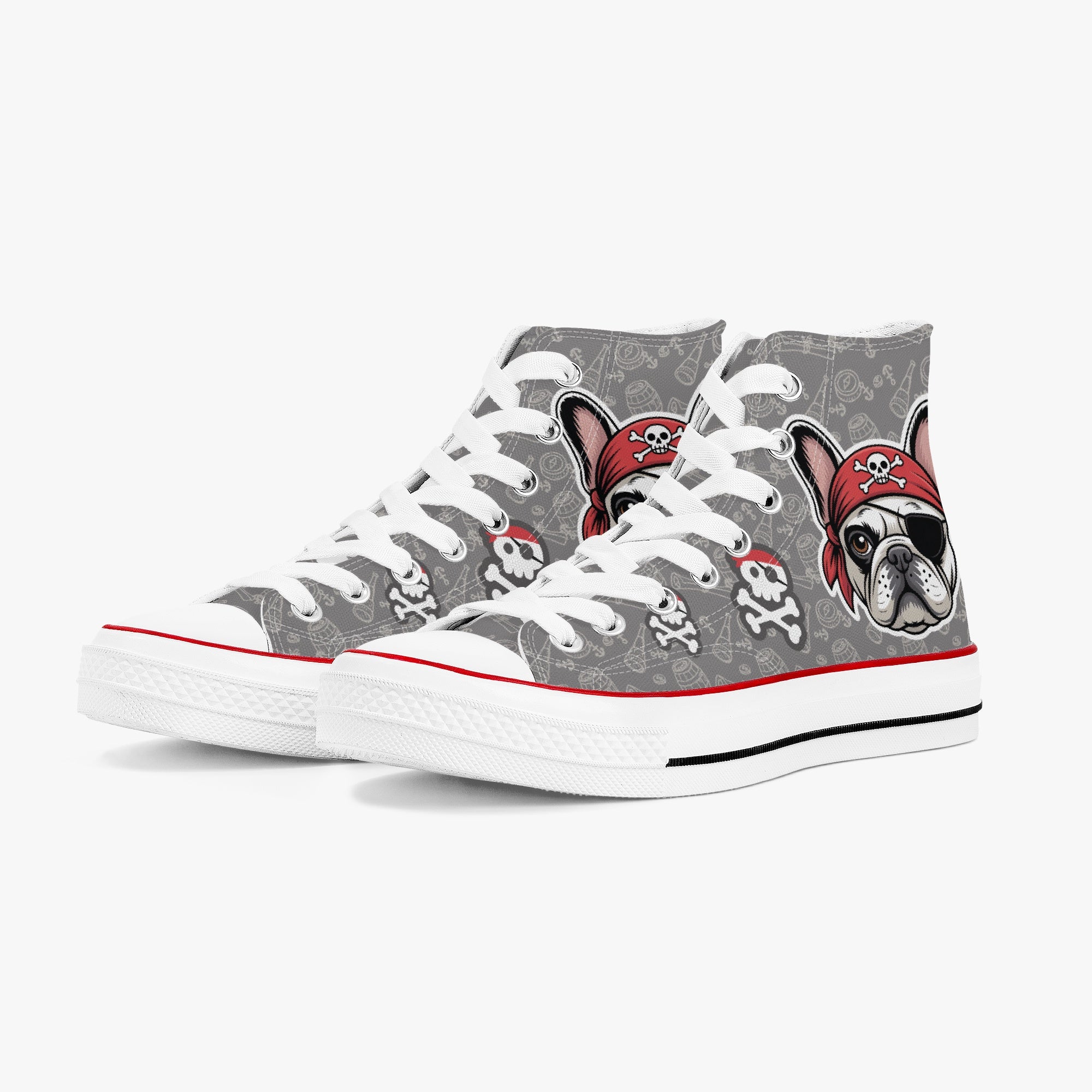 Brooklyn - High-Top Canvas Shoes