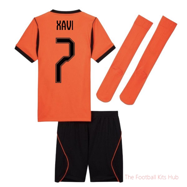 2026-2027 Netherlands Home Mini Kit (Xavi 7)