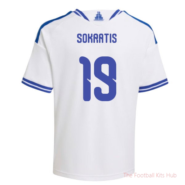 2026-2027 Greece Home Shirt (Kids) (Sokratis 19)