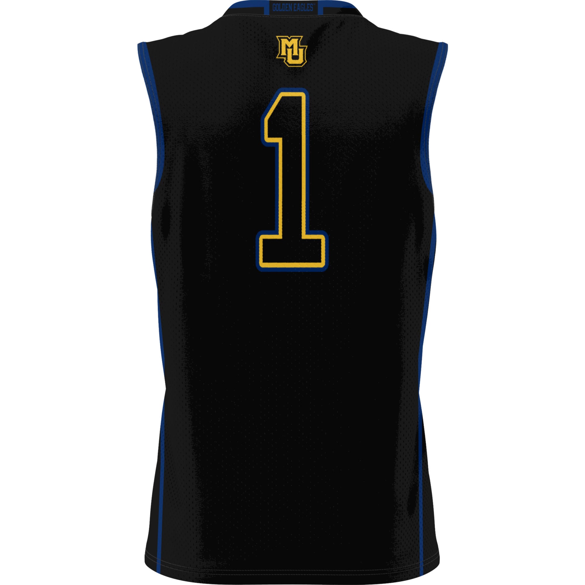 [NJP] Marquette Golden Eagles GameDay Greats Lightweight Basketball Jersey - Black
