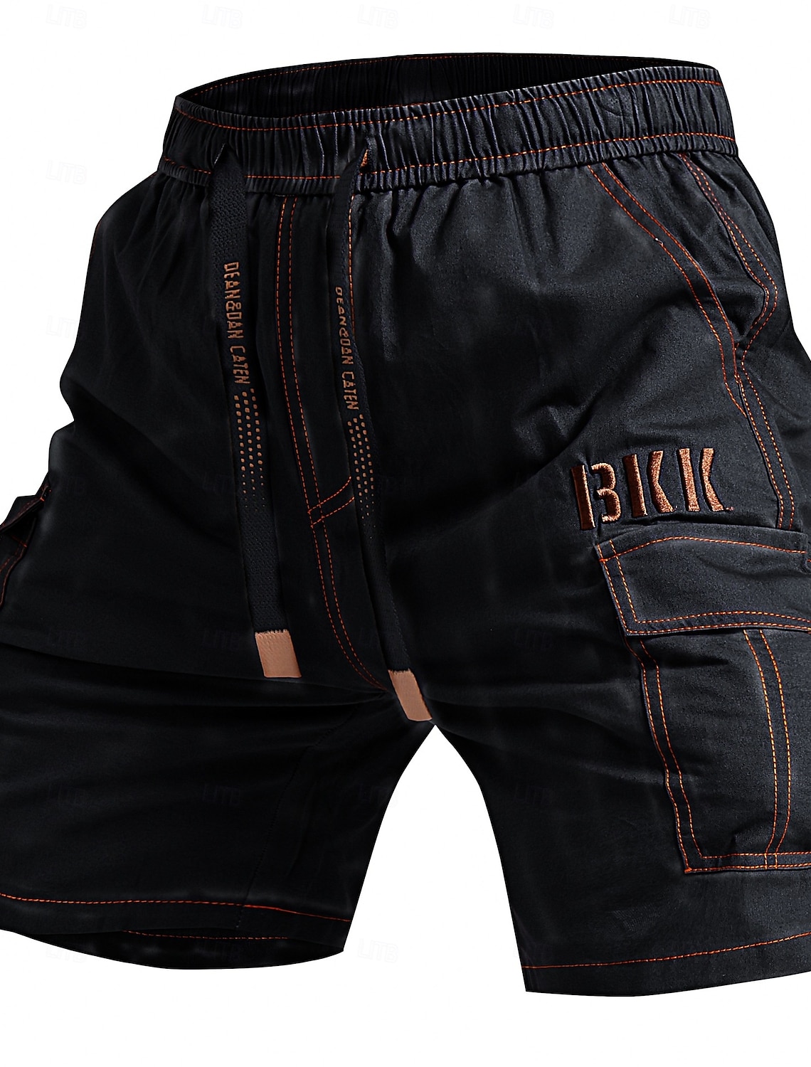 Men's Tactical Shorts Cargo Shorts Camping Shorts Shorts Hiking Shorts Elastic Waist Multi Pocket Straight Leg Plain Wearable Moisture Wicking Knee Length Casual Daily Outdoor Fashion Streetwear