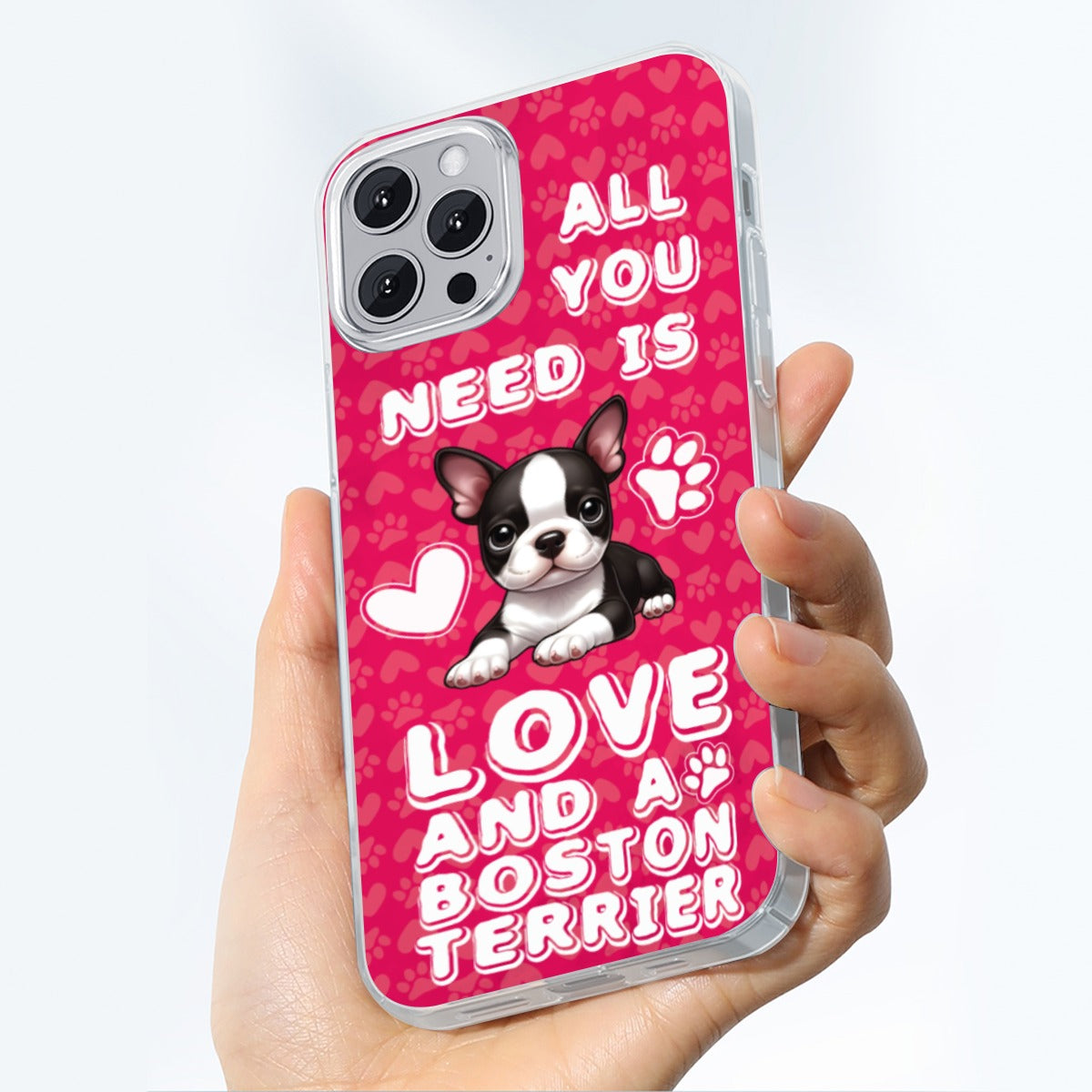 Iphone Case For Boston Terrier Lovers Outdoor Style | Durable Build