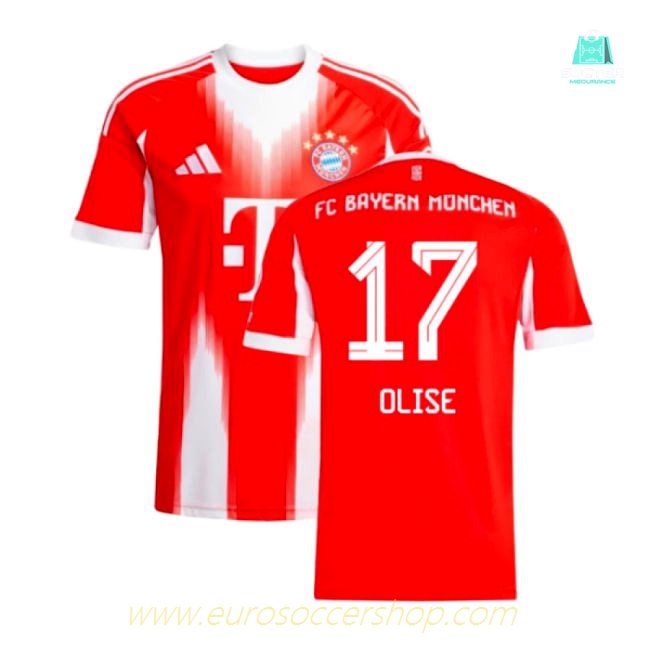 2025-2026 Bayern Munich Home Shirt (Olise 17)