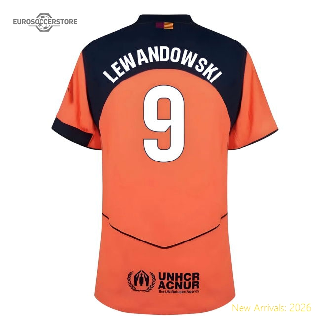 Top-tier Barcelona Third Lewandowski Jersey 2025-2026 Flexible