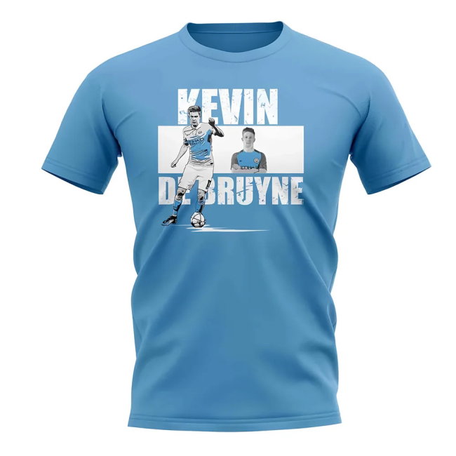 Kevin De Bruyne Player Collage supporter T-Shirt (Men