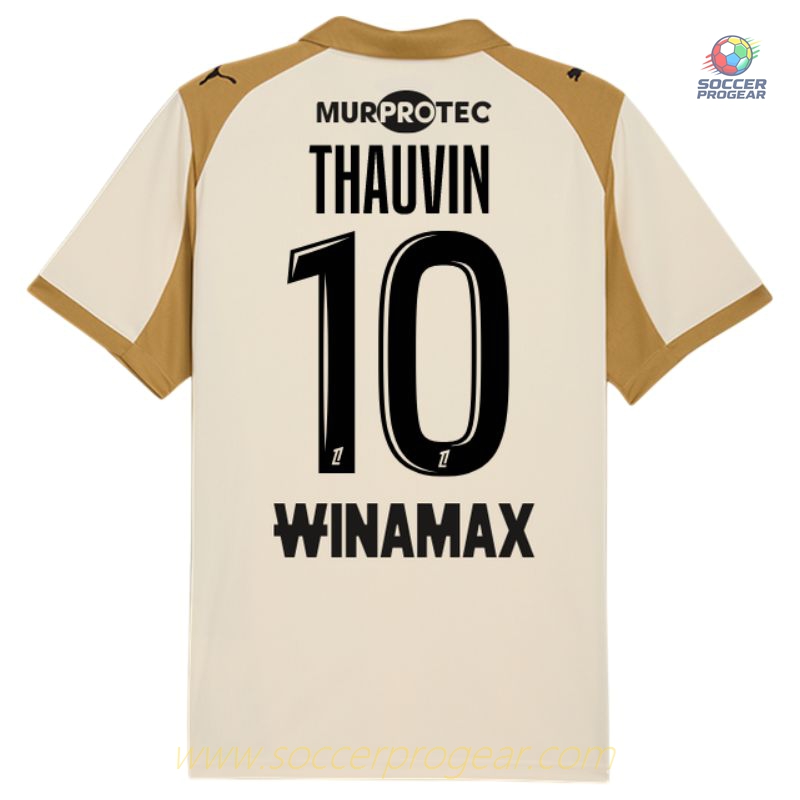 RC Lens Third Football Team Jersey 2025-2026 Season Thauvin