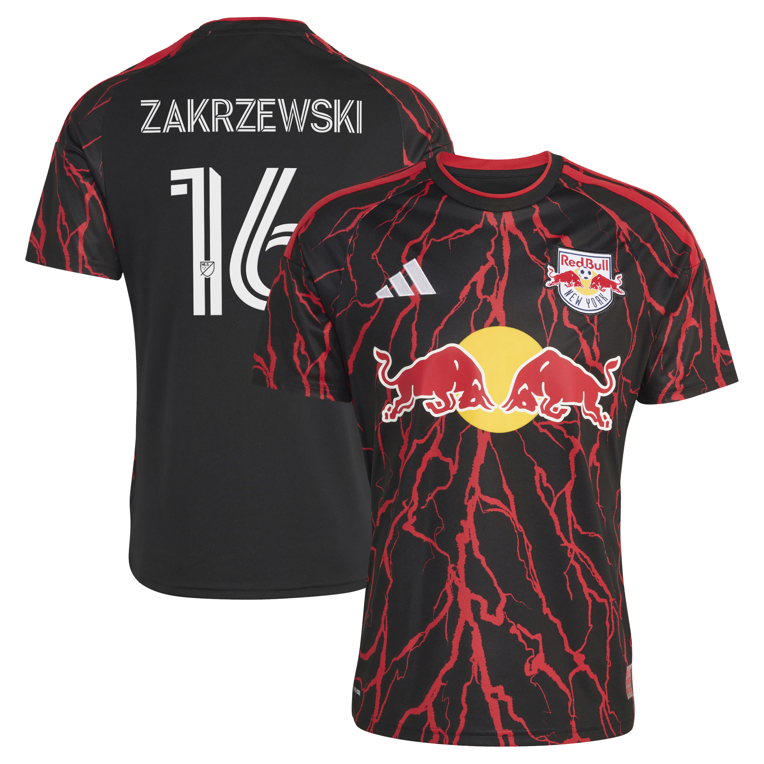 [SJH] Julian Hall New York Red Bulls 2026 The Rooted Kit Replica jersey - Black