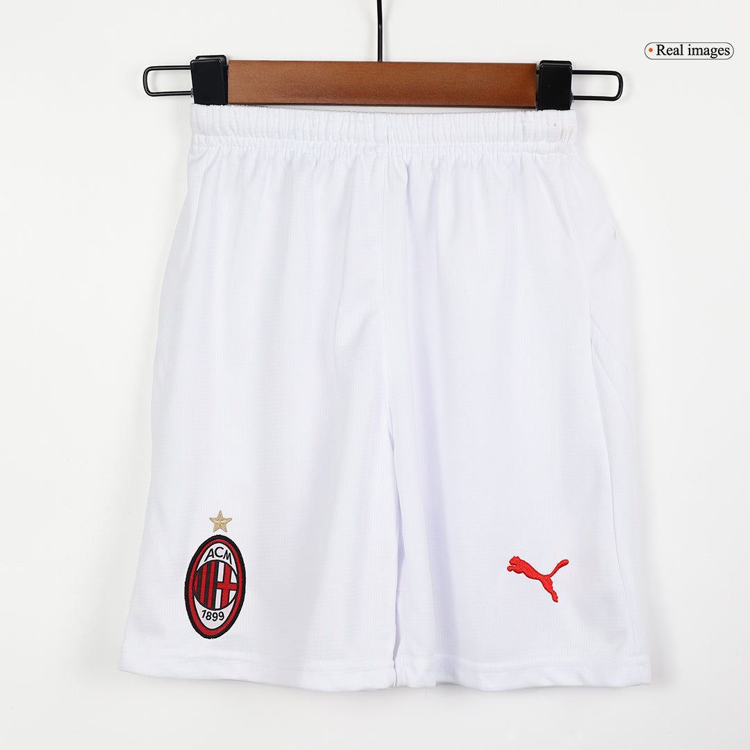Kid's AC Milan Home Soccer Jersey Kit(Jersey+Shorts) 2024/25Authentic