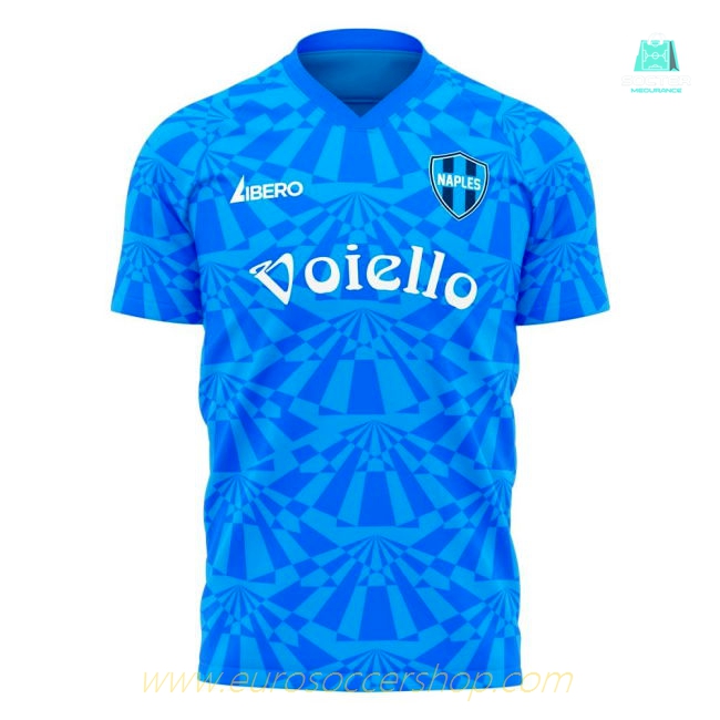 Napoli 1990s Home Concept Football Kit (Libero) (OSIMHEN 9)