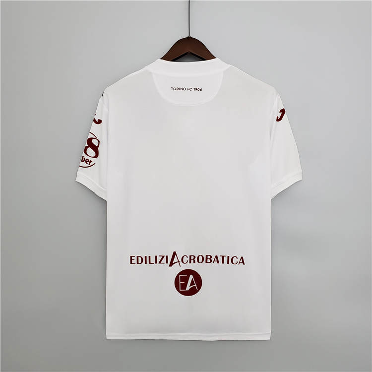 Torino 21-22 Away White Soccer Jersey Football Shirt - Official