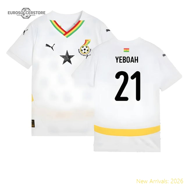 2024-2025 Football Team Kids Durable Yeboah Jersey Aeroready
