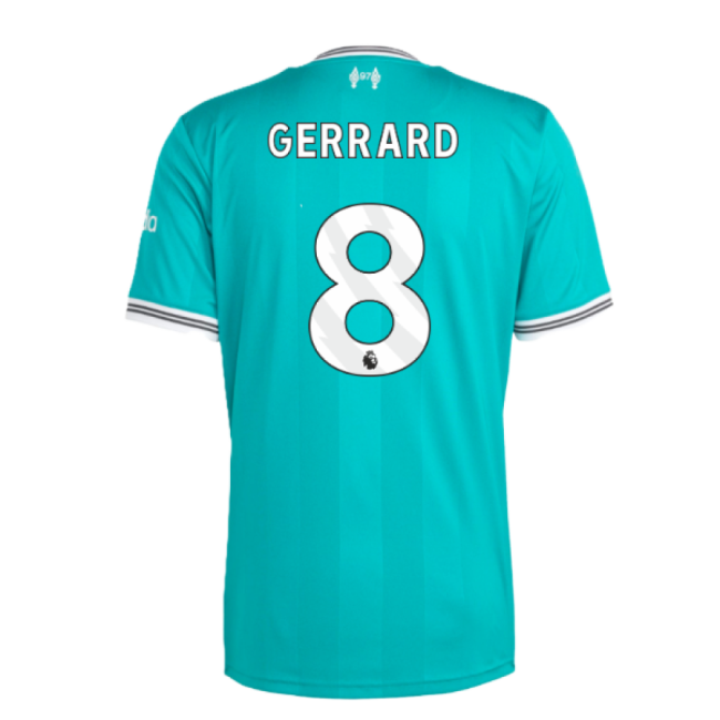 Liverpool 2025-20 Third Shirt Gerrard #8 L S