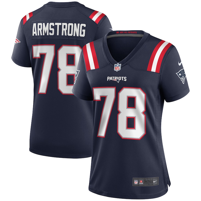 None Bruce Armstrong NE Patriots Victory Elite Jersey Game Day Wear