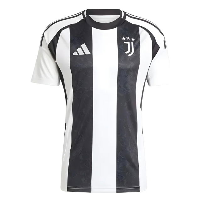 Authentic 2024-2025 Juventus Home With Vintage Design - Legendary