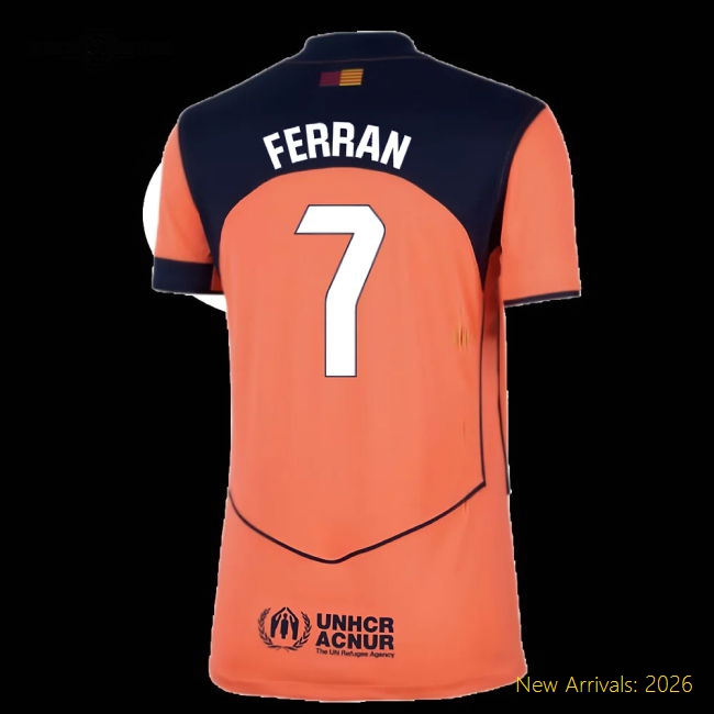 2025-2026 Football Team Womens Elegant Jersey Ferran Advanced Textile