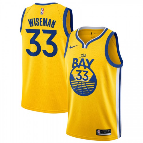 Warriors James Wiseman #33 Superior 2019 Statement NBA Swingman