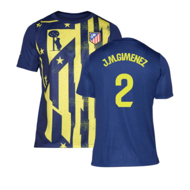 2025-2026 Shirt by Atletico Madrid Pre-Match