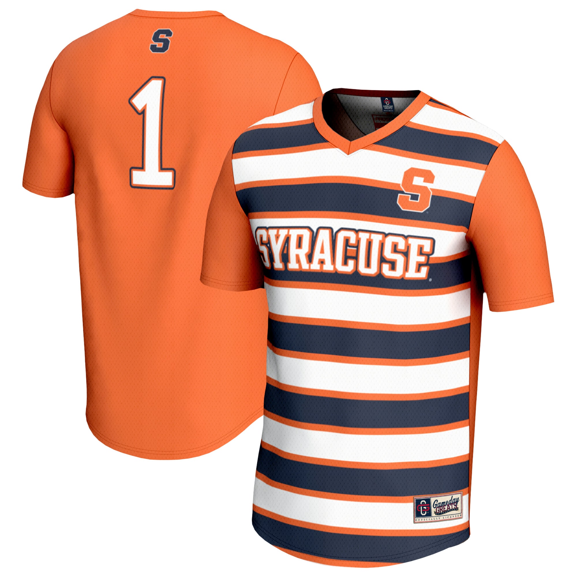[LK] Syracuse Orange GameDay Greats Youth Lightweight Soccer Fashion Jersey - Orange