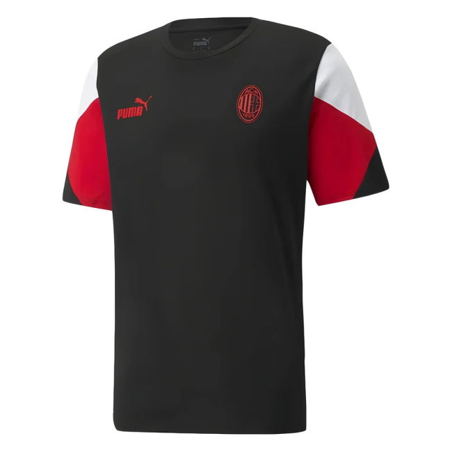 2021-2022 AC Milan Competitive Price Shirt (Black) UV Protection