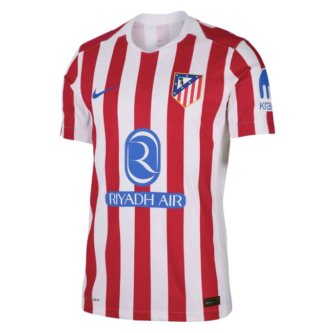 Atletico Madrid Authentic Home Shirt 2025-2026 edition (Adult